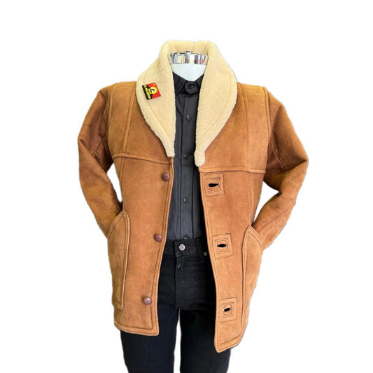 Marlboro natural sheepswool jacket