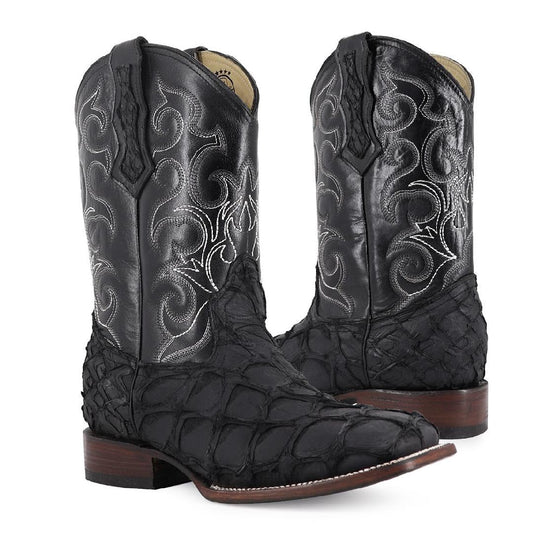 EXOTIC FISH SKIN PIRARUCU BOOT