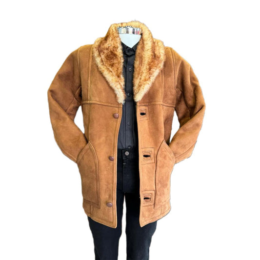Marlboro natural sheepswool jacket Speckled