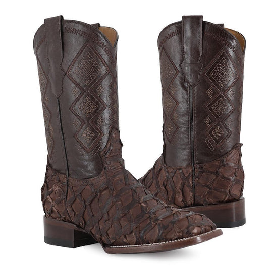 EXOTIC FISH SKIN PIRARUCU BOOT