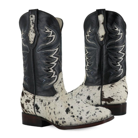 COWHIDE BOOTS